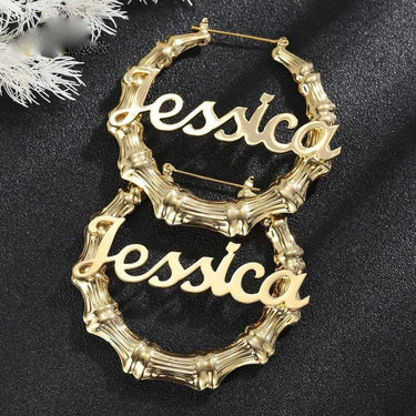 Personalized Nameplate Earrings