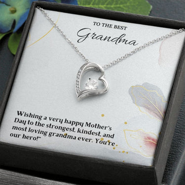 Forever Love necklace, Gift For Grandmother