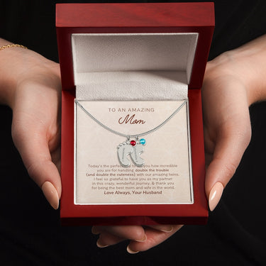 The necklace represents the legs, Gift for Mom, To An Amazing Mom