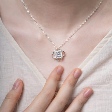 Love knot Necklace, GIFT FOR DAUGHTER, As you open this gift, remember that you are the greatest gift we've ever received