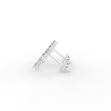 Crystal Cross Earrings