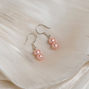 Simple Pearl Drop Earrings