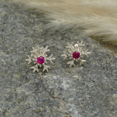 Snow Stone Earrings