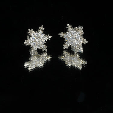 Sparkling Snow Earrings