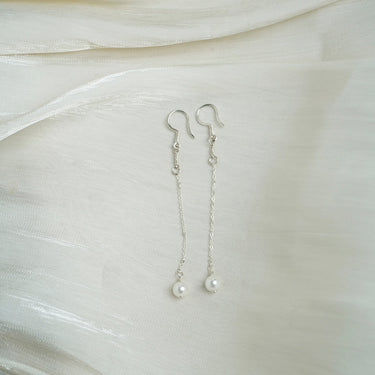 Dainty Pearl Drop Earrings