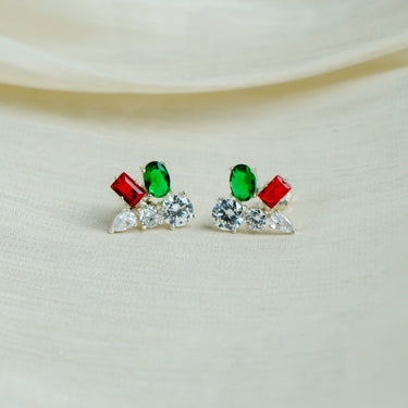 Colored Gemstone Earrings