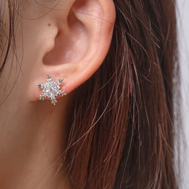 Sparkling Snow Earrings