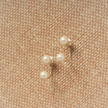 Two-in-One Pearl Earrings