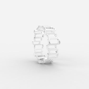 Link Statement Band Ring