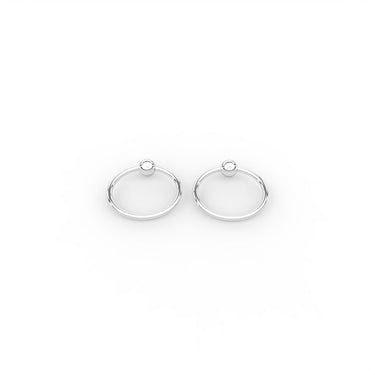 Circle Dot Earrings